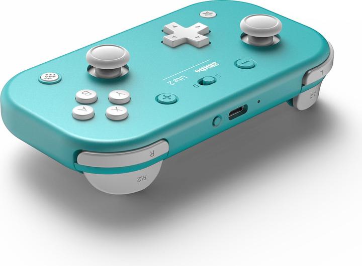 Actual product image 8bitdo Lite 2 Turquoise (Android, Switch, Switch Lite)