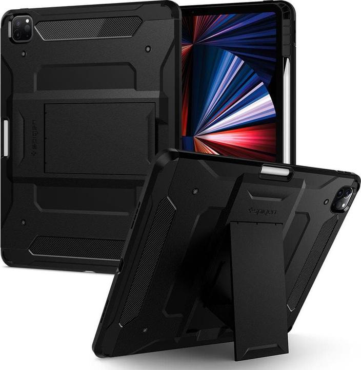 Produktbild Spigen Tough Armor Pro hoes voor iPad Pro 12.9 (2021) - zwart (IPAD PRO 12.9 2021)