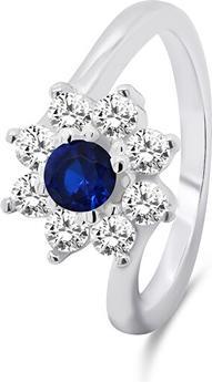 Produktbild Brilio Silver - Beautiful silver ring with zircons RI053WB - Circuit: 60 mm (60)
