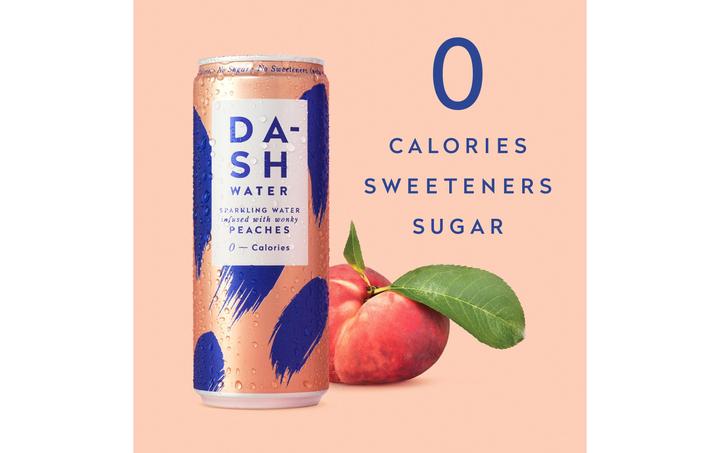 Produktbild Dash Water Peaches (12 x 33 cl)