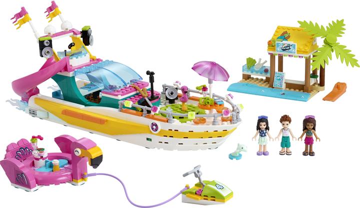 Actual product image LEGO Friends party boat from Heartlake City (41433, LEGO Friends)