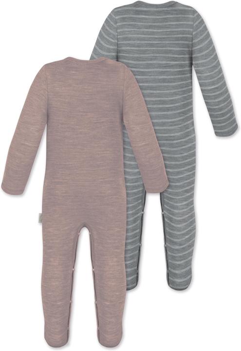 Immagine prodotto Normani Confezione da 2 pezzi di tutina MERINO baby merino "Levin" - 9413 (68)