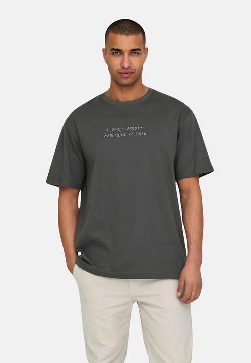 Produktbild Only & Sons Onsaaron Life Rlx Ss Tee (M)