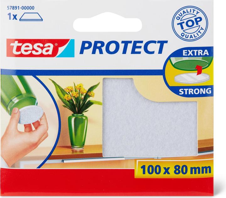 Produktbild tesa PROTECT Filzgleiter rechteckig (Filzgleiter, 1 Stück)