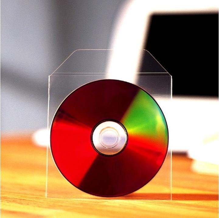 Produktbild CD-Taschen mit Verschluss 125x128mm 25 Stück