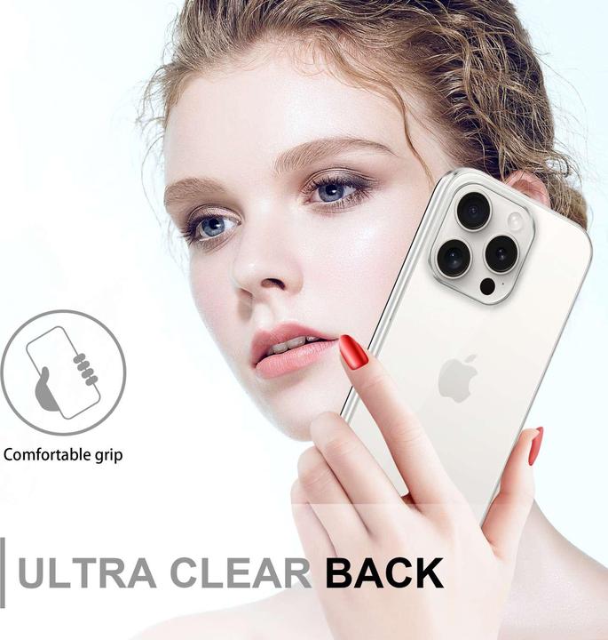 Produktbild Cadorabo TPU 360 Grad Hülle für Apple iPhone 15 PRO (Apple iPhone 15 Pro)