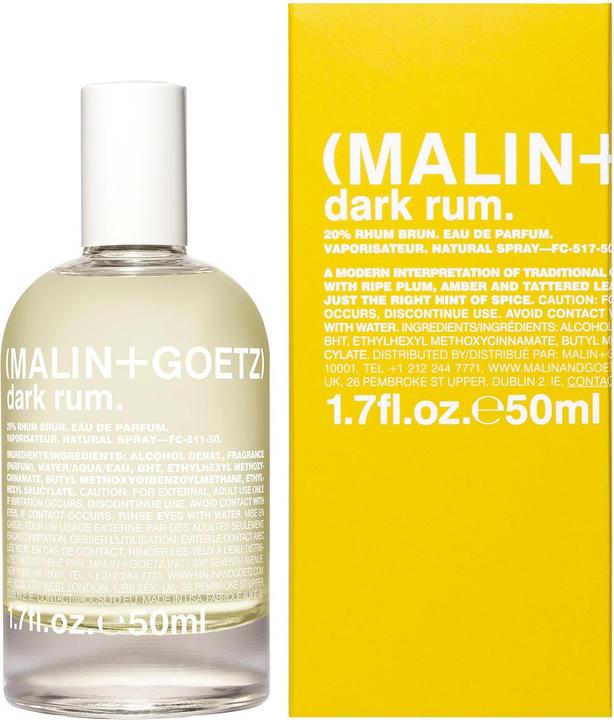 Actual product image Malin+Goetz Dark Rum Eau de Parfum (Eau de parfum, 50 ml)