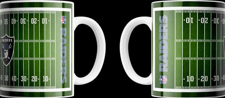 NFL Las Vegas Raiders Jumbo-Tasse „Field“ (450 ml, 1 x)