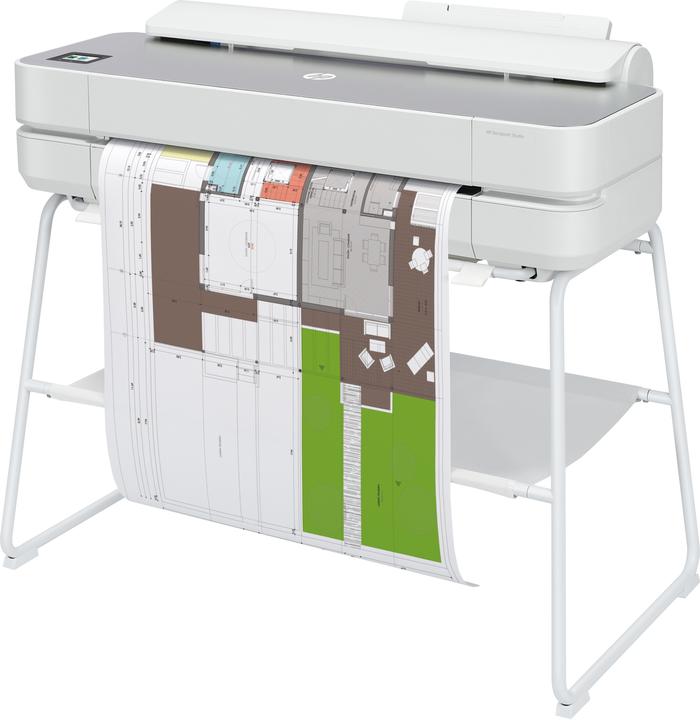 Actual product image HP DesignJet Studio Steel 24" large format printer (Ink, Black and white)