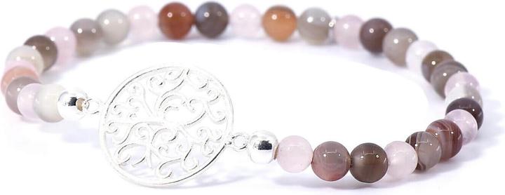 Immagine prodotto Balibay Amalina (18 cm, Pietra preziosa, Quarzo rosa, Agata, Argento 925)
