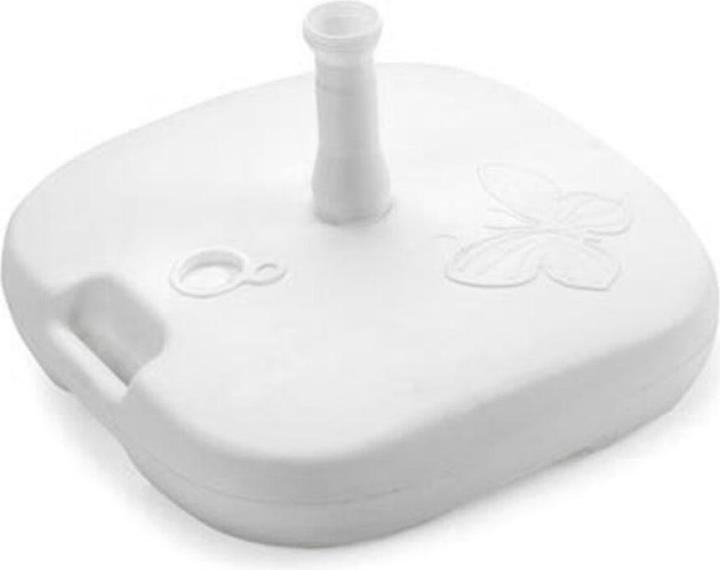 IPAE Progarden Fuss für Sonnenschirm 44 x 44 x 12 cm Weiss Polypropylen