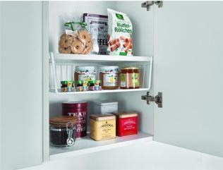 Actual product image Metaltex Hanging basket On shelves