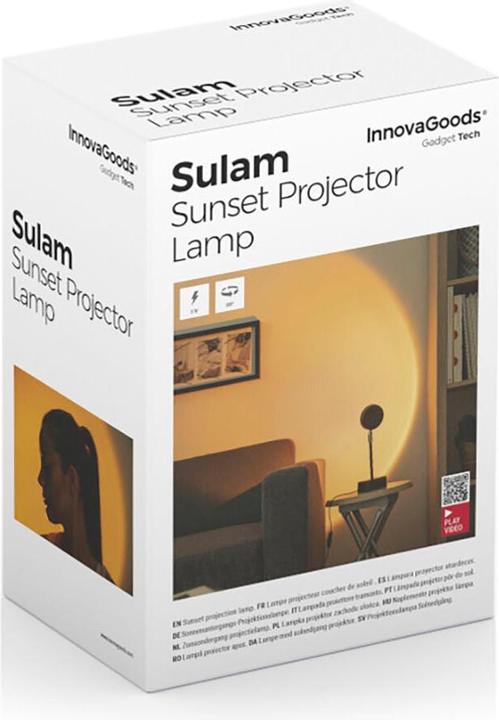 Actual product image InnovaGoods Sunset projector lamp Sulam (260 lm)