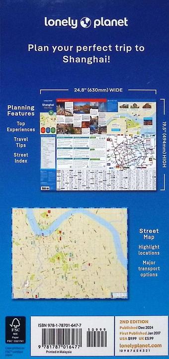 Produktbild Shanghai City Map