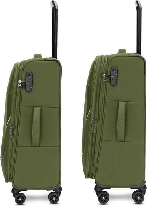 Image du produit Stratic taska 4-Rollen Kofferset 3tlg. mit Dehnfalte (233 l, XL (à partir de 115l))