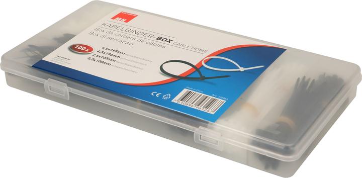 Produktbild Max Hauri Cable Home Kabelbinder-Box (Kunststoffkabelbinder, 300 mm, 1 Stk.)