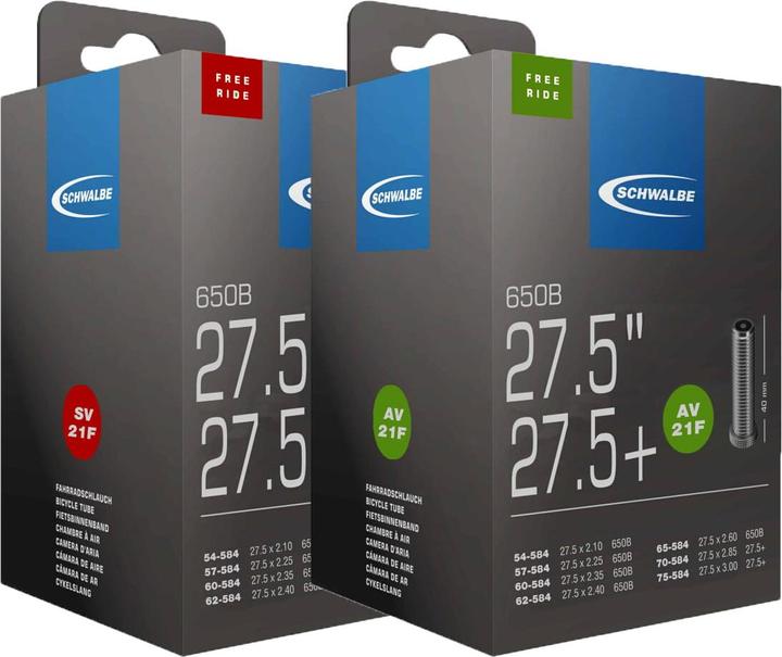 Actual product image Schwalbe Sv21f (Presta (SV), 27.5", 40 mm)