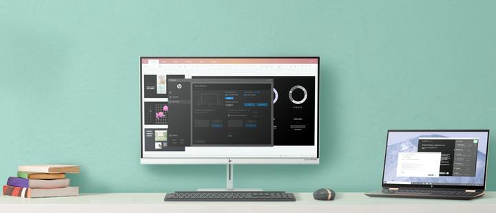 Actual product image HP U27 (3840 x 2160 Pixels, 27")