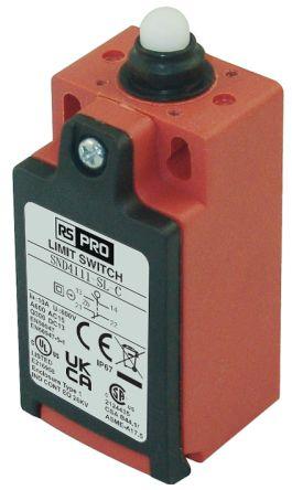 Actual product image Rs Pro Plunger Limit Switch, 1NC/1NO, IP67, SPDT