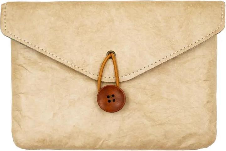 Only-Bags.Store Vintage Umschlag Stil Hülse Beutel Abdeckung, Papier E-Book Tasche Fall, 7 Zoll, Beige