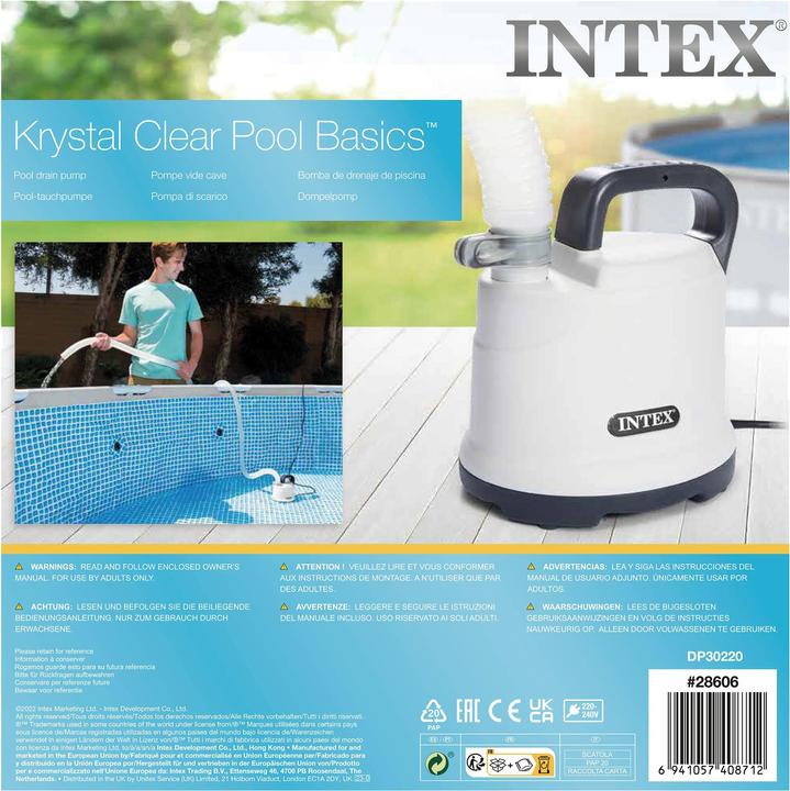 Actual product image Intex Suction pump