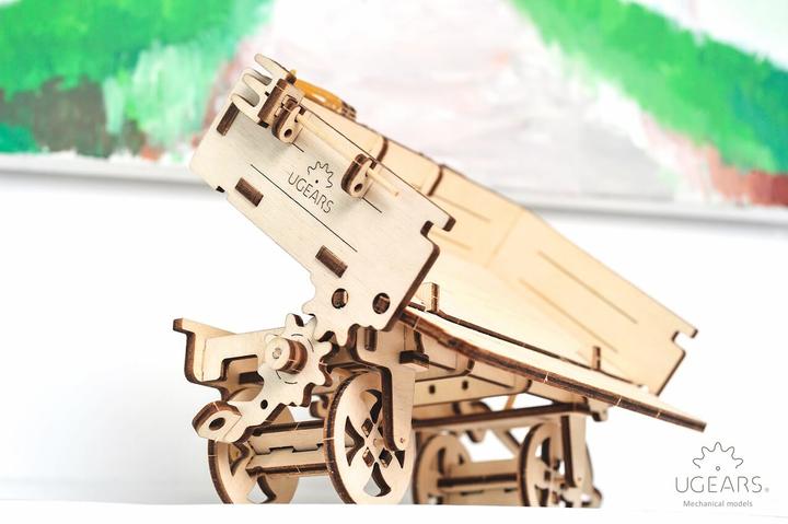 Actual product image Ugears Trailer 68 parts