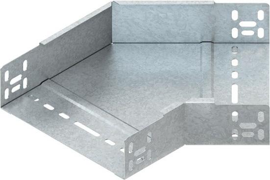 Produktbild Niedax NIE RBA 60.600 F Bogen 45Â°, 60x602 mm, m. ungelochten Seitenholmen feuerver (6 cm)