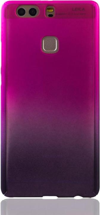 Produktbild König Design Hülle Handy Schutz für Huawei P9 Plus Full Case Cover Displayschutz 360 Violett (Huawei P9 Plus)