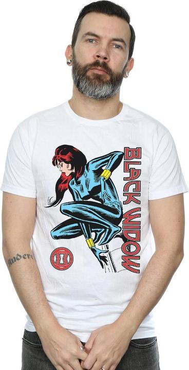Immagine prodotto Black Widow In Action Maglietta Uomo (4XL)