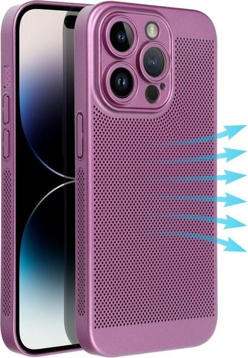 Image du produit OEM Back panel cover BREEZY case for IPHONE 13 purple (Apple iPhone 13)