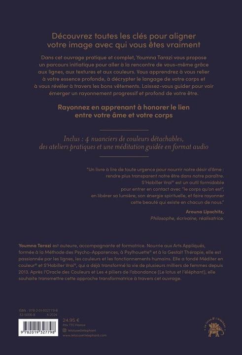 Image du produit S'habiller vrai : dévoilez qui vous êtes à travers vos vêtements (Français, Tarazi Youmna, 2024)