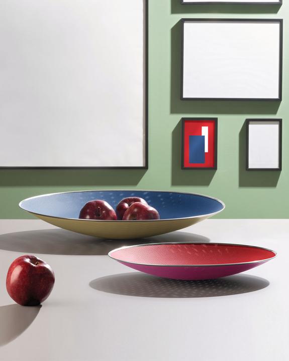 Produktbild Alessi Schale COHNCAVE VALUES COLLECTION blau (Ø 49 x 6.5 cm)