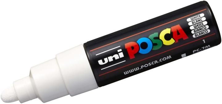 Produktbild Posca Medium Marker PC-7M (White, 5.50 mm, 1 x)