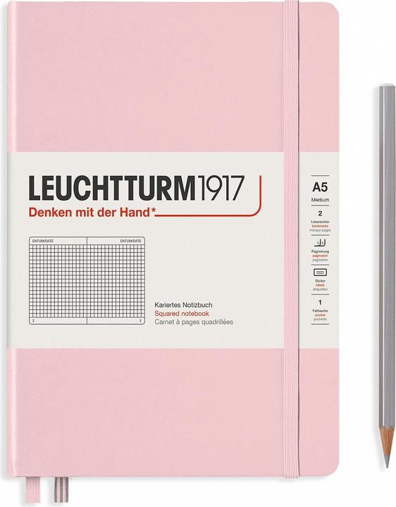 Image du produit Leuchtturm1917 Calepin (A5, Quadrillé, Couverture rigide)