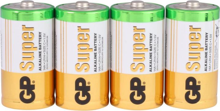 Actual product image GP Batteries Battery CR123A Lithium 4 pieces (4 pcs., CR123A, 1400 mAh)