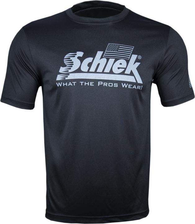 Actual product image Schiek Herren USA Flagge Poly HD T-Shirt (XXL)