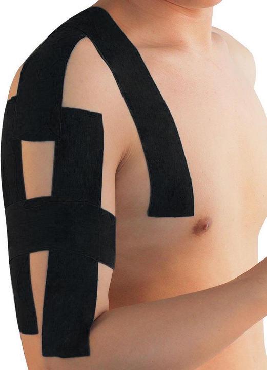 Produktbild JTI Kinesiologie-Tape, Schwarz - 5 m (5 m)