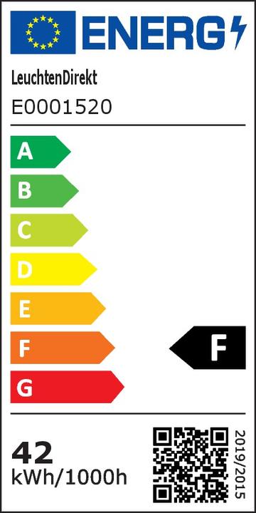 Label énergétique Paul Neuhaus Palma (2000 lm)