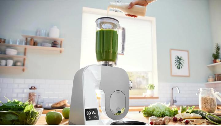 Actual product image Bosch Hausgeräte MUM5 with scale (1000 W)