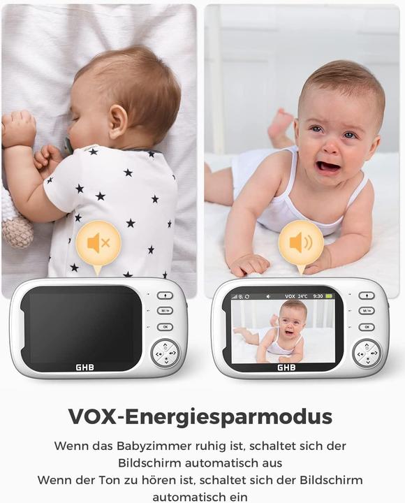 Produktbild GHB Babyphone mit Kamera (Babyphone mit Kamera)