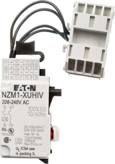 Produktbild Eaton Moeller) Unterspannungsauslöser NZM1-XUHIV208-240AC