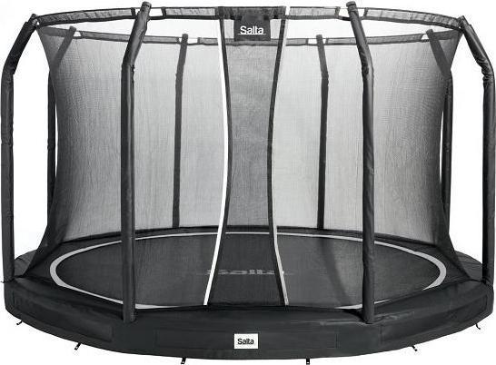 Salta Trampolina Premium Ground Combo 366cm Czarna (366 cm)