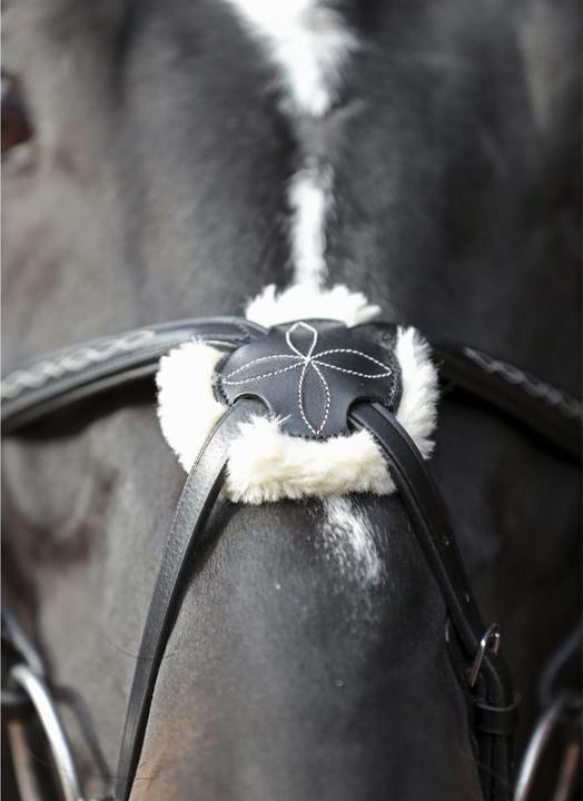 Actual product image Kerbl Snaffle bridle Cancun black, Cob