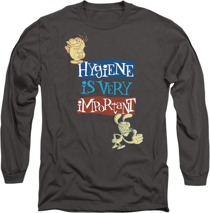 Ren & Stimpy Hygiene Is Very Important TShirt (XL)