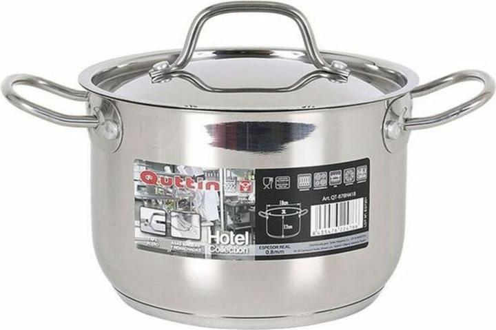 Produktbild Quttin Topf + Hahn Induktion 40 cm / 0,8 mm / 25 l (40 cm, Kochtopf, Stahl)