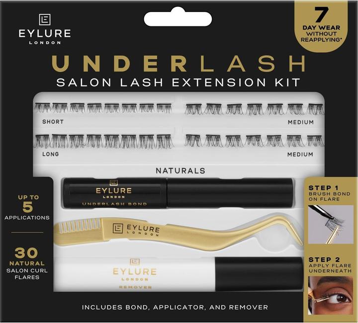 Actual product image Trisa Künstliche Wimpern Eylure Underlash Salon Black (Artificial eyelashes)