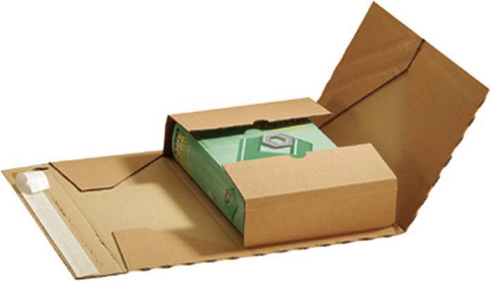Actual product image Antalis Shipping box 30.5 x 21.5 x -8 cm 1 piece, Brown (21.5 x 30.5 x 8 cm, 1 x)