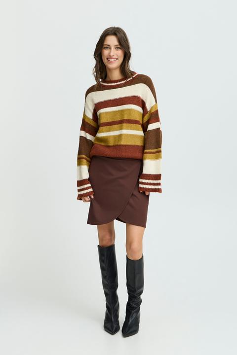 Actual product image B.young BYPARRIN WRAP MINI SKIRT 20815722 (M)