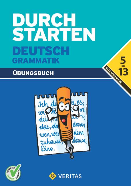 Produktbild Durchstarten in Deutsch: Grammatik. Übungsbuch (Deutsch, Helga Ebner, 2024)