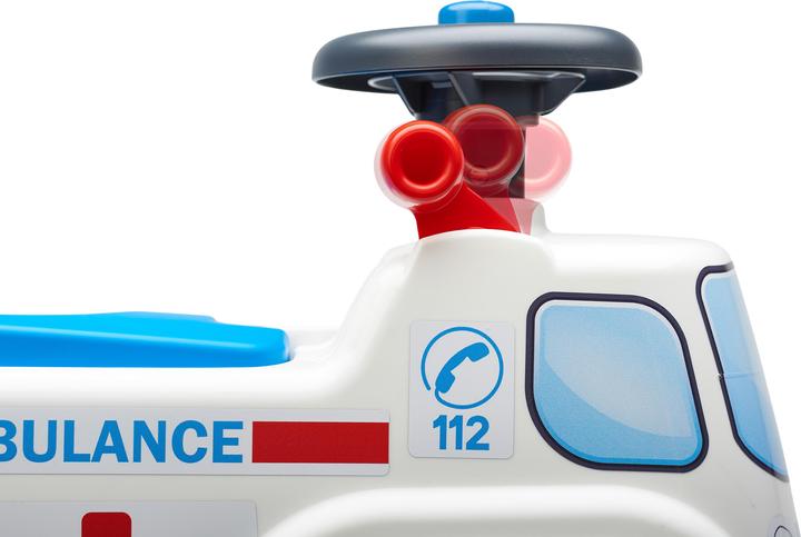 Image du produit Falk Toys Ambulance ride-on avec volant de stockage et klaxon